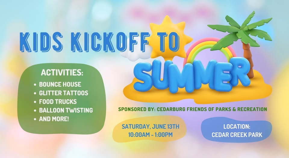 Kids Kickoff to Summer Cedarburg